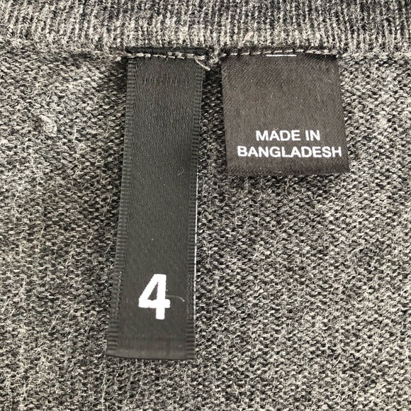 H&M LONG GRAY CARDIGAN - Picture 4 of 6